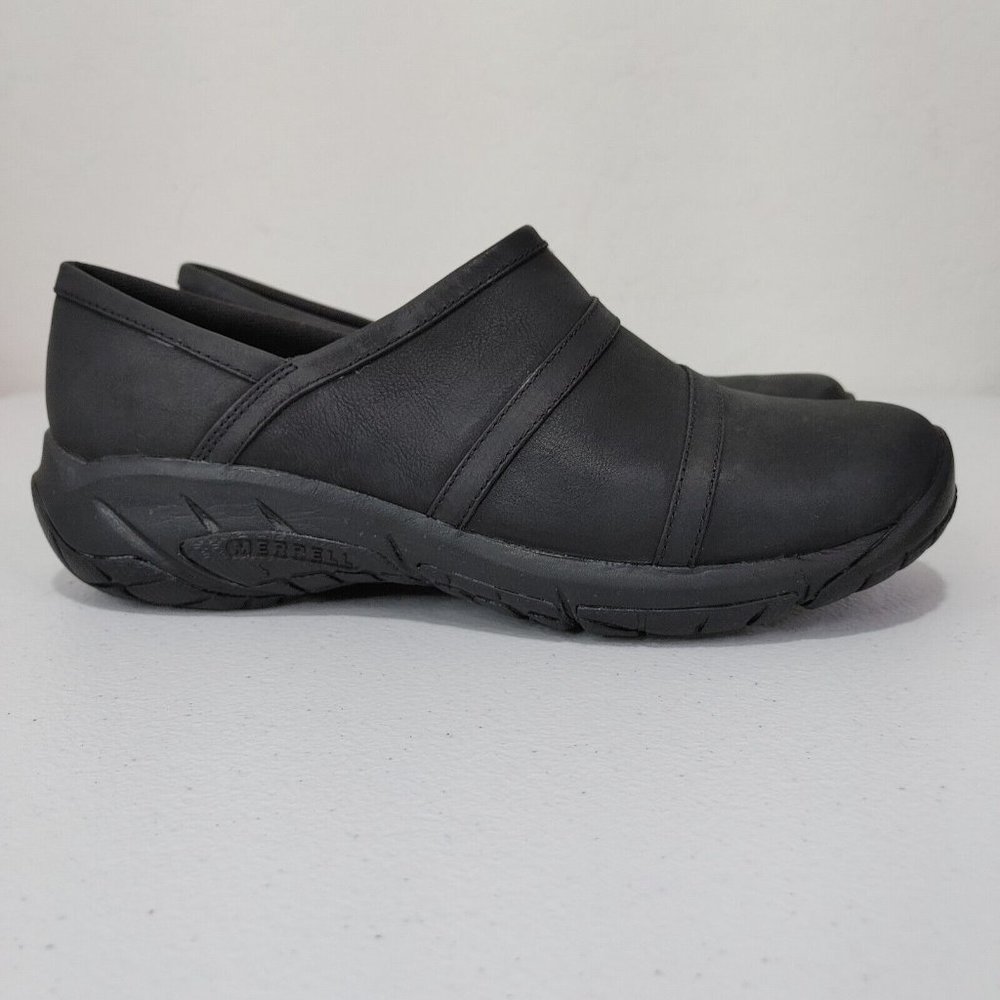 Merrell Encore Moc 4 Shoes Leather Slip-Ons Women's 9 W - Picture 2 of 10